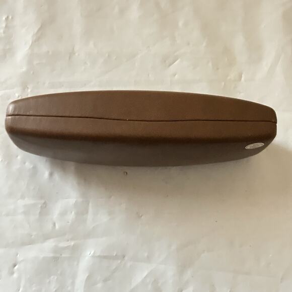 Eddie Bauer Hinged Glasses Hard Case Brown/Tan Lined - Picture 6 of 9